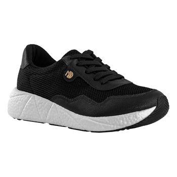 Tenis-Casual-Preto-Mesh-Entressola-Texturizada-|-Modare-Tamanho--33---Cor--PRETO-0